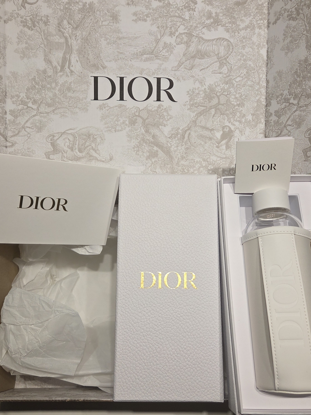 Dior water bottle